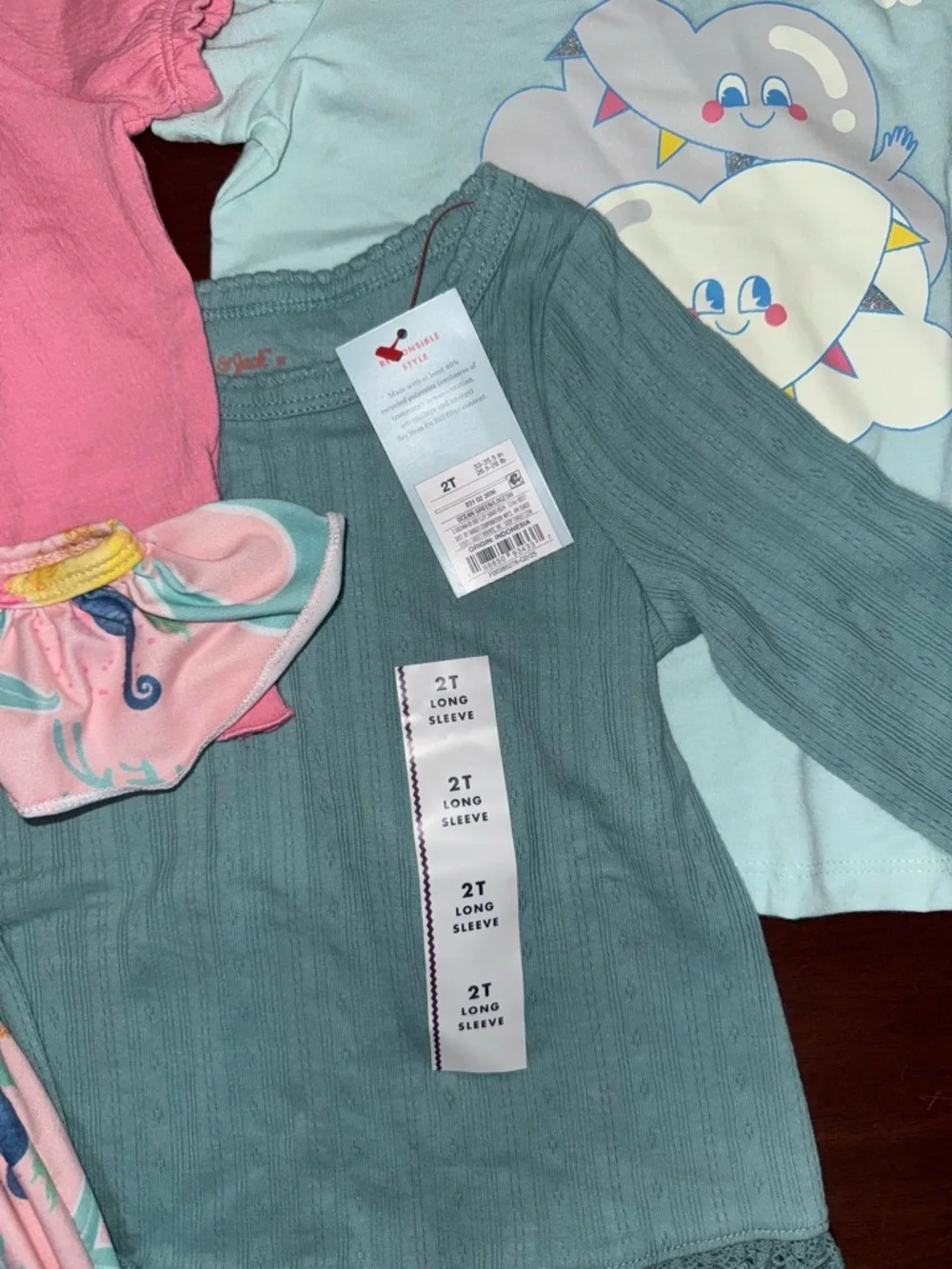 Toddler Girls 2T Clothing Bundle Cat & Jack Dresses Tops NWT and Preloved Cute